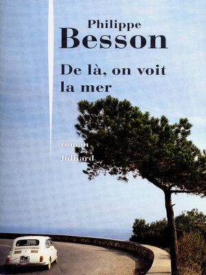 cover image of De là, on voit la mer